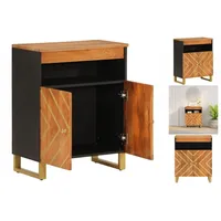 VidaXL Beistellschrank und Massivholz Mango