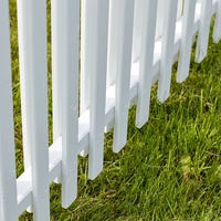 Plus Sichtschutzzaun Nagano 90 x 180 cm Weiß/Holz