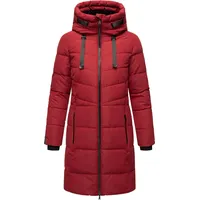 Marikoo Winterjacke Natsukoo XVI Stepp Mantel mit großer Kapuze