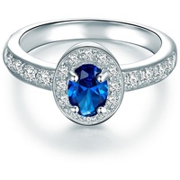 Trilani Ring aus Sterling Silber in mit Zirkonia 63