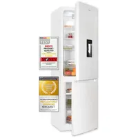 Exquisit KGC265-70-NF-WS-040C Kühl-Gefrierkombination (251 l, 1805 mm hoch, Weiß)