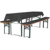 TexDeko Bierbankauflage 220 x 25 x 2 cm grau