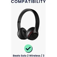 Kwmobile 2X Ohrpolster kompatibel mit Beats Solo 2 Wireless