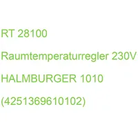 Halmburger RT 28100 Raumtemperaturregler 230V u.P. Wechsler