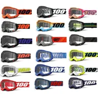 100% Accuri 2 Brille - Schwarz/Neon-Gelb Klar