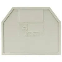 Wieland Electric 07.311.6155.0 Abschlussplatte Grau