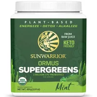 SunWarrior Ormus Super Greens Mint - bio (450 g)