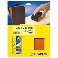 KLINGSPOR Schleifpapier PL31 (5 St) 230x280mm K 40