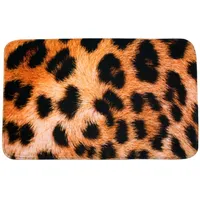 Sanilo Badteppich Leopardenfell Braun 50 x 80 cm