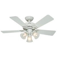 Hunter FANS Deckenventilator Beacon Hill 107 cm Weiß mit
