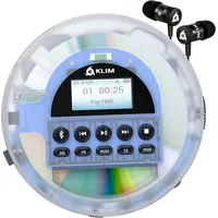 Klim Nomad CD Player Bluetooth - Tragbarer CD-Player Discman