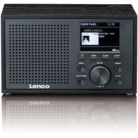 Lenco DAR-017BK DAB+ Radio - DAB+ radio - Silber