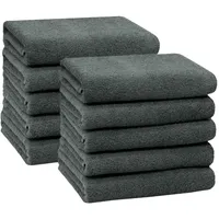 ZOLLNER Handtuchset 10-tlg. grau