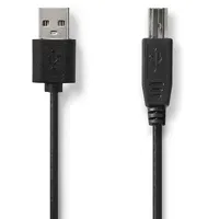Nedis CCGL60101BK30 USB 2.0 USB-A Stecker USB-B Stecker 4.5
