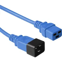 MicroConnect Blue power cable C20-F to (1.80 m C20-Koppler