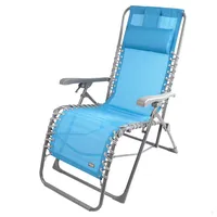 Aktive Chaiselongue - Blue / Coral - 52 x