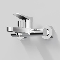 Steinberg 340 Wannenarmatur, Aufputz, 1/2", mit automatischem Umsteller, Ausladung