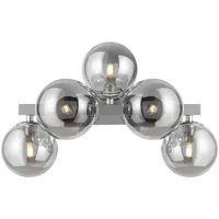 Maytoni Wandleuchte Chrom, Metall, Glas, 23x24x38 cm, CE, Lampen