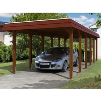 SKANHOLZ Skan Holz Carport Spreewald 345 x 893 cm