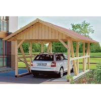 SKANHOLZ Skan Holz Fachwerk Einzelcarport Schwarzwald 424 cm x
