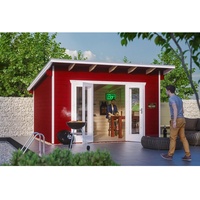 SKANHOLZ Skan Holz Holz-Gartenhaus Ostende 2 Schwedenrot 400 cm