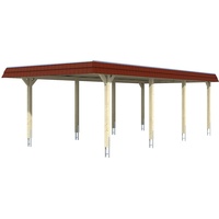 SKANHOLZ Skan Holz Carport Wendland 409 x 870 cm