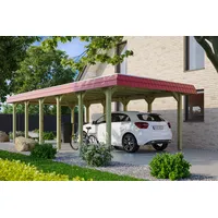 SKANHOLZ Skan Holz Carport Spreewald 396 x 893 cm