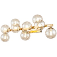 Maytoni Wandleuchte Gold, Metall, Glas, 66.5x22x22 cm, CE, Lampen