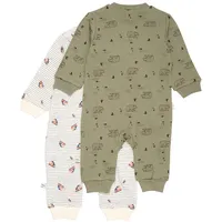 Pippi made with love PIPPI Unisex Baby Nightsuit-Zipper (2-Pack)