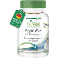 Fairvital | Algen Mix mit Gerstengras - 500 Tabletten