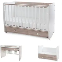 Lorelli Babybett Dream 60 x 120 cm umbaubar Schreibtisch