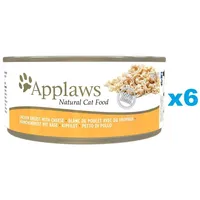 Applaws Hähnchenbrust mit Käse in Brühe 6 x 156