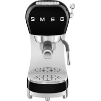 Smeg ECF02BLEU 50s Style Espresso-Kaffeemaschine Schwarz