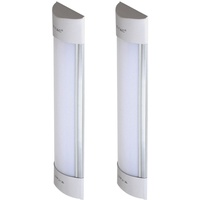 ETC Shop Wandleuchte Wandlampe Flurleuchte Treppenhauslampe Wohnzimmerleuchte, weiß, LED
