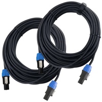 Pronomic pro-line BOXSP1-15 Lautsprecherkabel Speakon-kompatibel 15m 2er Set