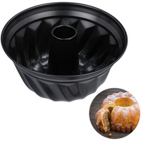 Relaxdays Gugelhupfform, Marmor- & Rührkuchen, antihaftbeschichtet, Ø 25 cm,