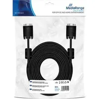 MediaRange MRCS112 VGA-Kabel - Black