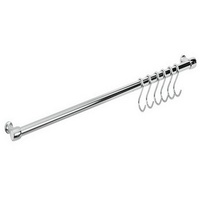 Metaltex 350305010 Lonardo Relingleiste 58 cm, mit 6 Haken