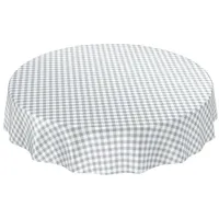 ANRO Wachstuchtischdecke Wachstuch Wachstischdecke Tischdecke Wachstuchdecke Karo Kariert Grau