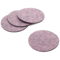 Kela Untersetzer Alia Filz rose 4Stk 0,4cm 10,0cmØ