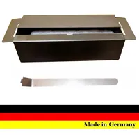 Df-Shopping Kaminbau Mierzwa Regulierbarer 1 Liter Brenner aus Edelstahl