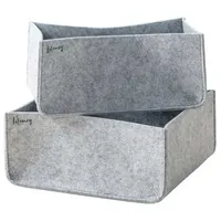 Lifeney Aufbewahrungsbox 2er Set – Schrank Organizer aus der