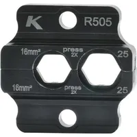 Klauke R504 Presseinsatz K50er 6-16qmmf.Rohrkabelschuhe/Verbinder Normalausf.