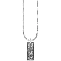 Cai Kette mit Anhänger Pfeil Silber/Weiß