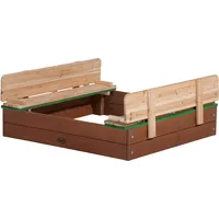 Axi Sandkasten aus Holz mit Deckel – 100 x