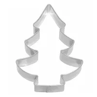 RBV Birkmann Birkmann, Ausstechform Tannenbaum, Weißblech, 8 cm, 100077