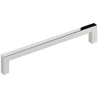 SO-Tech Möbelgriff E8 Edelstahl poliert, 160mm Lochabstand, Metall, Stangengriff,