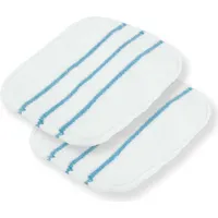 MAXXMEE Bodentuch für Dampfbesen Vibration - 2er-Set - weiß