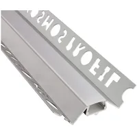 Tktrading24 IN-T77 LED Premium Fliesenprofil Ecke innen 12mm silber