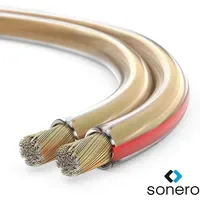 Sonero Lautsprecherkabel 2x0,75mm2, CCA 20,0m, transparent